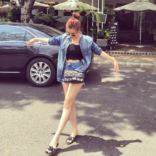 Các phong cách thời trang "thiếu vải" thời thượng của sao Việt ảnh 7