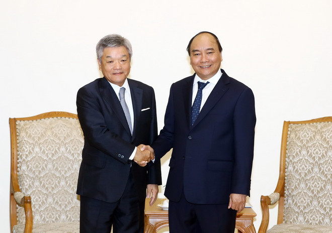 Thủ tướng tiếp Chủ tịch Tập đoàn truyền thông Nikkei của Nhật Bản ảnh 1