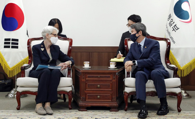 Thứ trưởng Bộ Thống nhất Hàn Quốc lên kế hoạch công du Mỹ ảnh 1