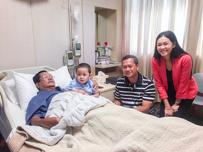 Thủ tướng Campuchia Samdech Hun Sen xuất viện về nước ảnh 1