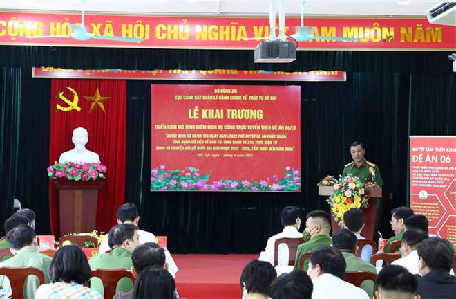 Bộ Công an triển khai mô hình điểm dịch vụ công trực tuyến ảnh 1