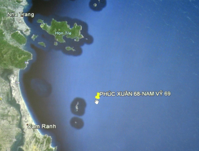 Lực lượng cứu nạn phát hiện vị trí chìm của tàu Phúc Xuân 68 ảnh 1