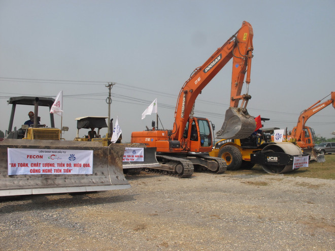 Khởi công đường vành đai phía Tây của thành phố Thanh Hóa ảnh 1