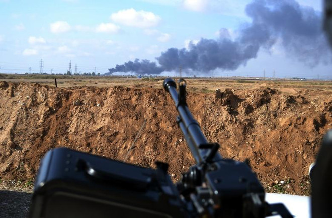 Lực lượng IS chiếm giữ cơ sở lọc dầu ở miền Bắc Iraq ảnh 1