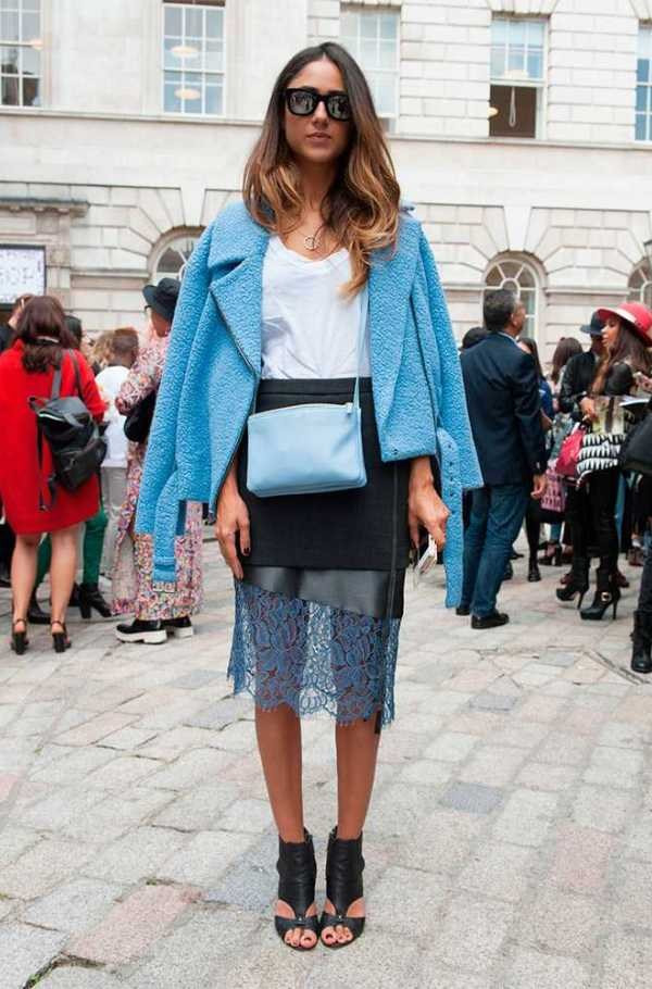 Bất chấp gió lạnh, chân váy xuyên thấu tiếp tục "đổ bộ" xuống phố ảnh 8