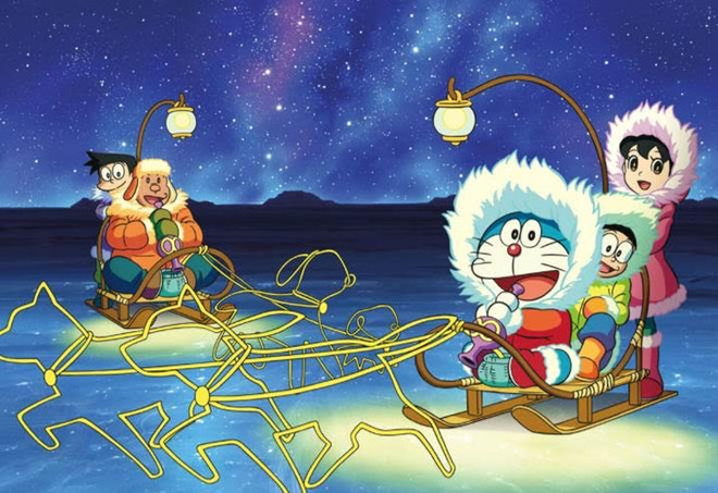 Doraemon thám hiểm Nam Cực: Món quà 1/6 dễ thương cho trẻ em ảnh 1