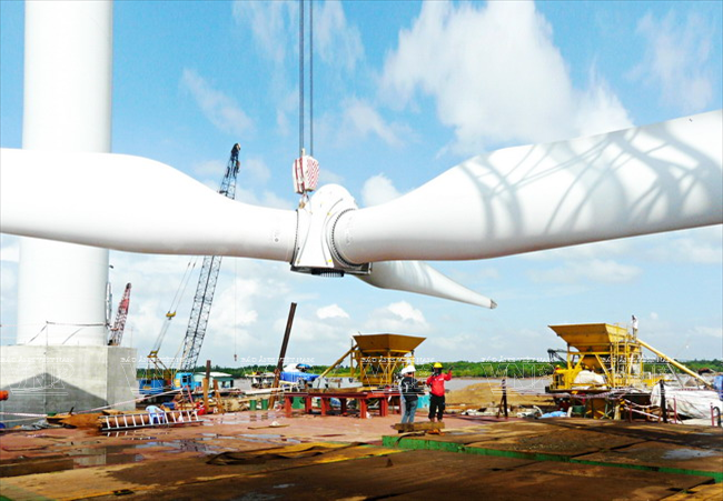 [Photo] Những đổi thay to lớn trên vùng điện gió Bạc Liêu ảnh 2