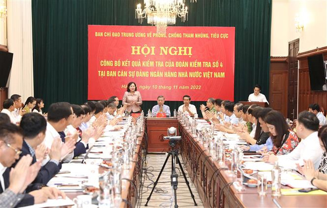 Công bố kết quả kiểm tra tại Ban cán sự đảng Ngân hàng Nhà nước VN ảnh 3