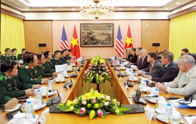 Hội đàm giữa hai bộ trưởng Quốc phòng Việt Nam và Hoa Kỳ ảnh 2