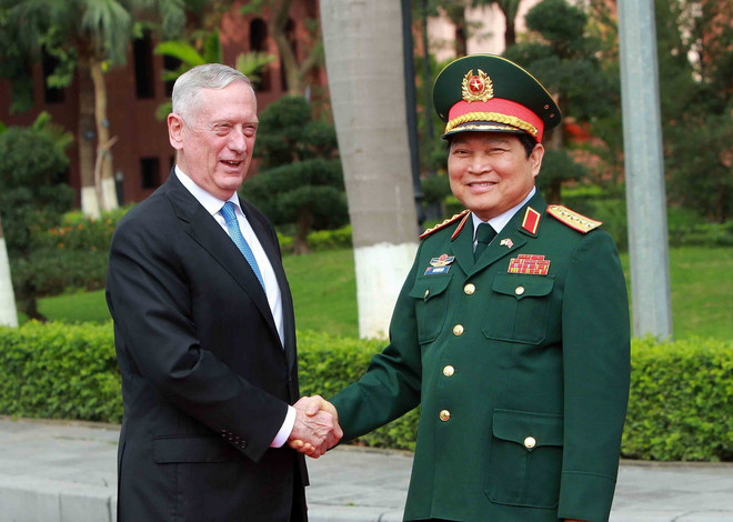 Hội đàm giữa hai bộ trưởng Quốc phòng Việt Nam và Hoa Kỳ ảnh 1