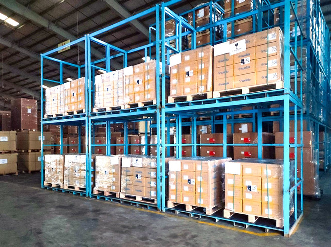 Hàng hóa được lưu kho ngoại quan trước khi xuất khẩu. Cảng Chu Lai cung cấp dịch vụ kho hàng quy mô lớn ở miền Trung ảnh 2