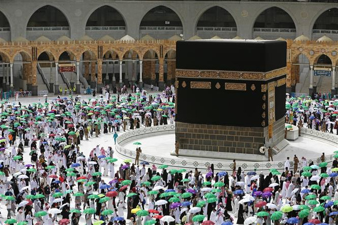 Saudi Arabia chuẩn bị lễ hành hương đến Mecca lớn nhất kể từ đại dịch ảnh 1