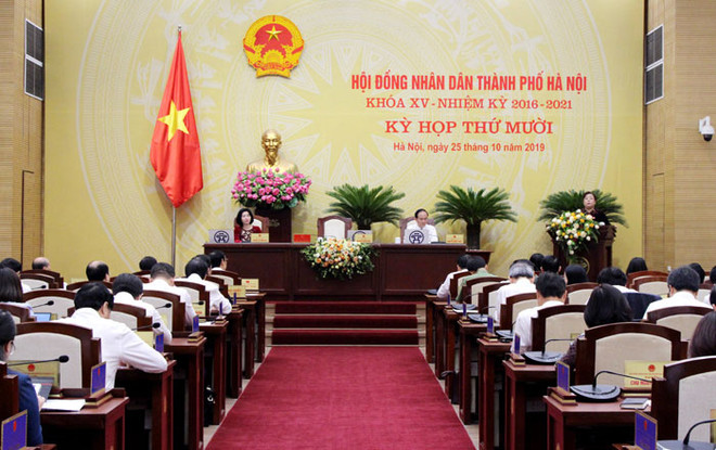 Khai mạc Kỳ họp thứ 10, Hội đồng nhân dân thành phố Hà Nội khóa XV ảnh 1