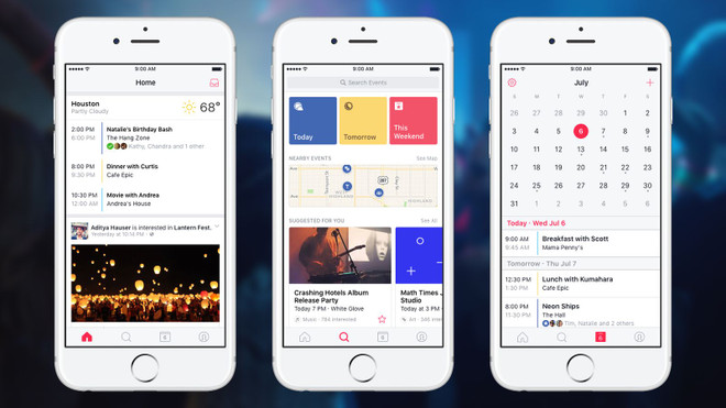 Facebook ra ứng dụng quản lý sự kiện độc lập cho iPhone, iPad ảnh 1