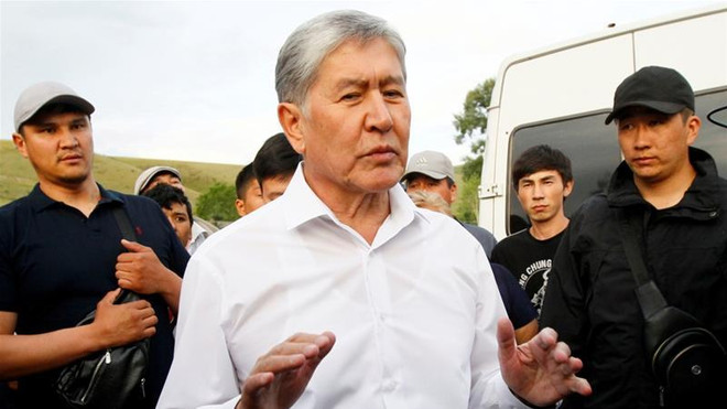 Cựu Tổng thống Kyrgyzstan Almazbek Atambayev. (Nguồn: Reuters) Cựu Tổng thống Kyrgyzstan bị buộc một loạt tội đặc biệt nghiêm trọng ảnh 1