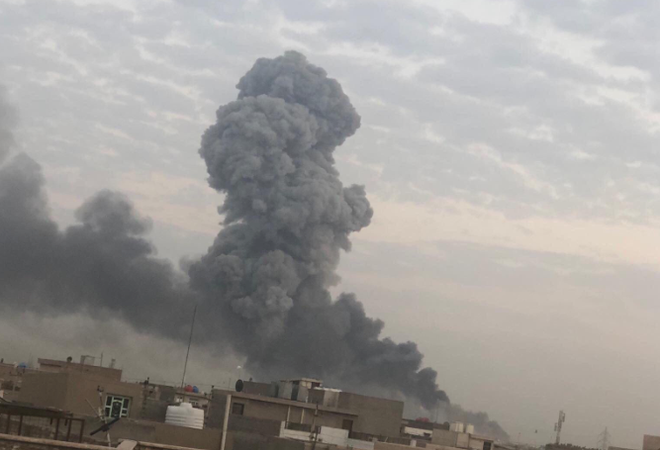 Iraq: Nổ kho đạn trong căn cứ quân sự ở Baghdad gây nhiều thương vong ảnh 1