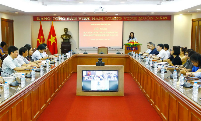 TTXVN quán triệt, triển khai Nghị quyết Trung ương 5 khóa XII ảnh 2