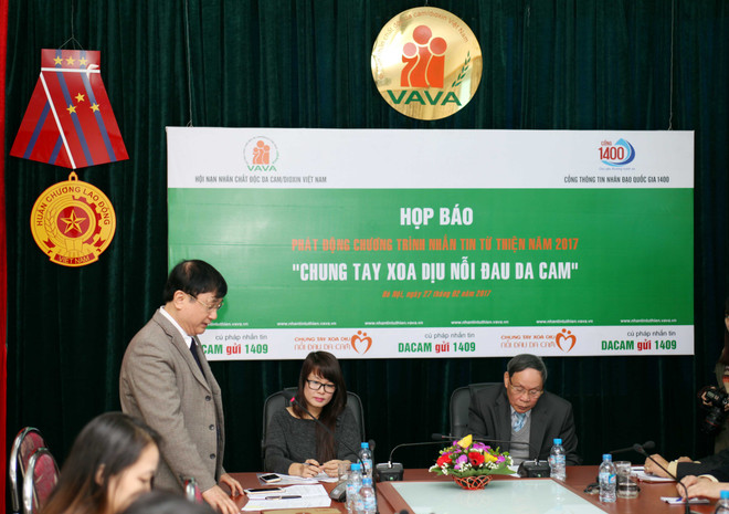 Hơn 18 tỷ đồng quyên góp từ nhắn tin ủng hộ nạn nhân chất độc da cam ảnh 1