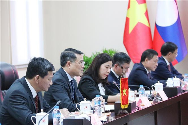 Văn phòng TW Đảng Cộng sản Việt Nam và Đảng NDCM Lào đẩy mạnh hợp tác ảnh 3
