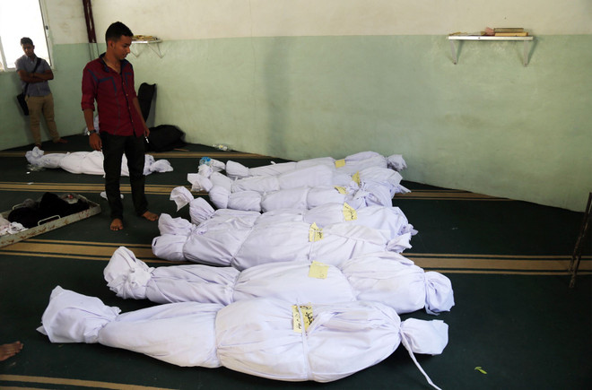 Yemen: Tên lửa rơi trúng thành phố Taez, 22 người thiệt mạng ảnh 1