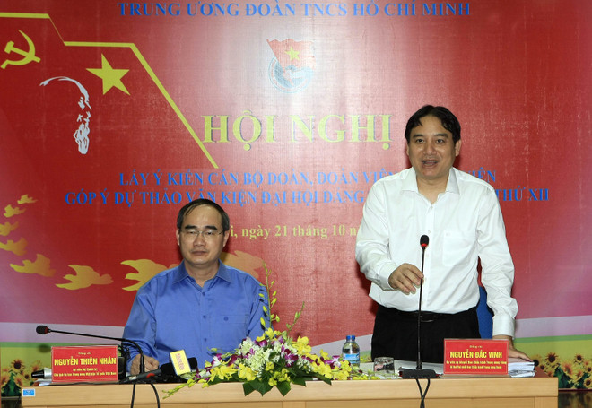 Cán bộ Đoàn góp ý Dự thảo Văn kiện Đại hội Đảng lần thứ XII ảnh 1