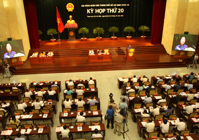 Kỳ họp 20 HĐND TP Hồ Chí Minh bầu tân Chủ tịch thành phố ảnh 1