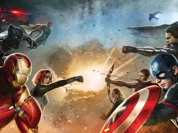 Captain America và Iron Man đối đầu trong Nội chiến Siêu anh hùng ảnh 1