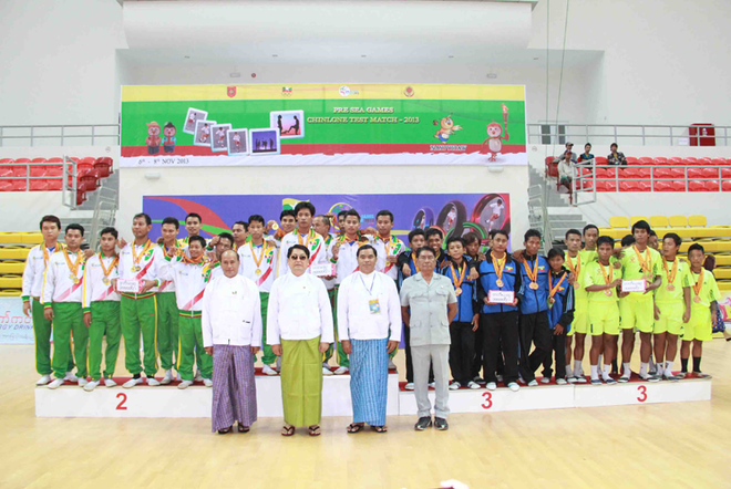 Huy chương vàng SEA Games đầu tiên thuộc về Myanmar ảnh 1