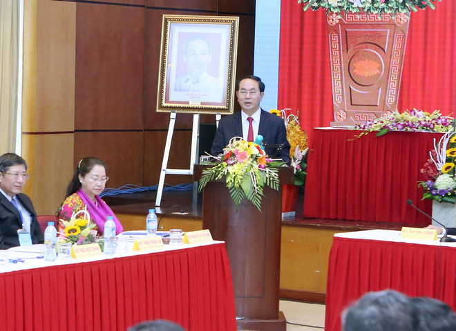 Phát biểu của Chủ tịch nước tại buổi làm việc với Tổng LĐ Lao động ảnh 1