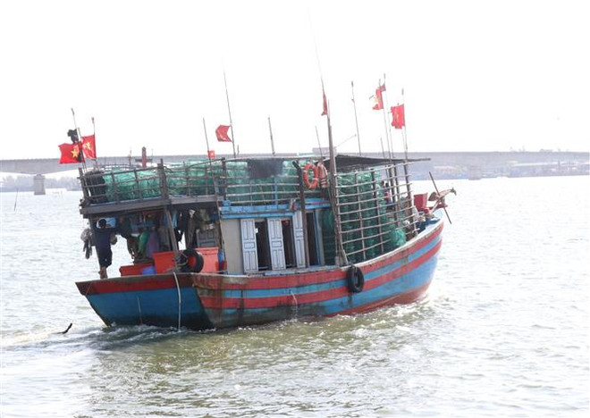 Ảnh minh họa. (Ảnh: Nguyên Lý/TTXVN) Khánh Hòa: Đưa ngư dân bị tai nạn lao động vào bờ cấp cứu an toàn ảnh 1