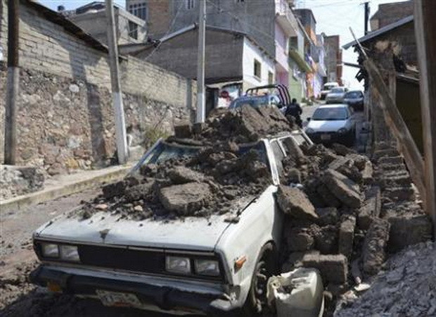Động đất mạnh 7,5 độ Richter làm rung chuyển Mexico ảnh 1