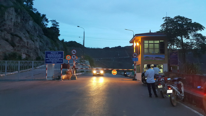 Từ ngày 1/7, cấm đường khu vực Nhà máy thủy điện Hòa Bình ảnh 1
