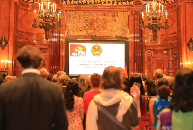 Tiệc chiêu đãi kỷ niệm Quốc khánh Việt Nam tại Cộng hòa Áo ảnh 1