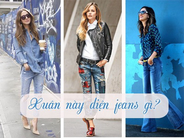 7 loại quần jeans hứa hẹn sẽ gây "bão" trong mùa Xuân Hè 2015 ảnh 1