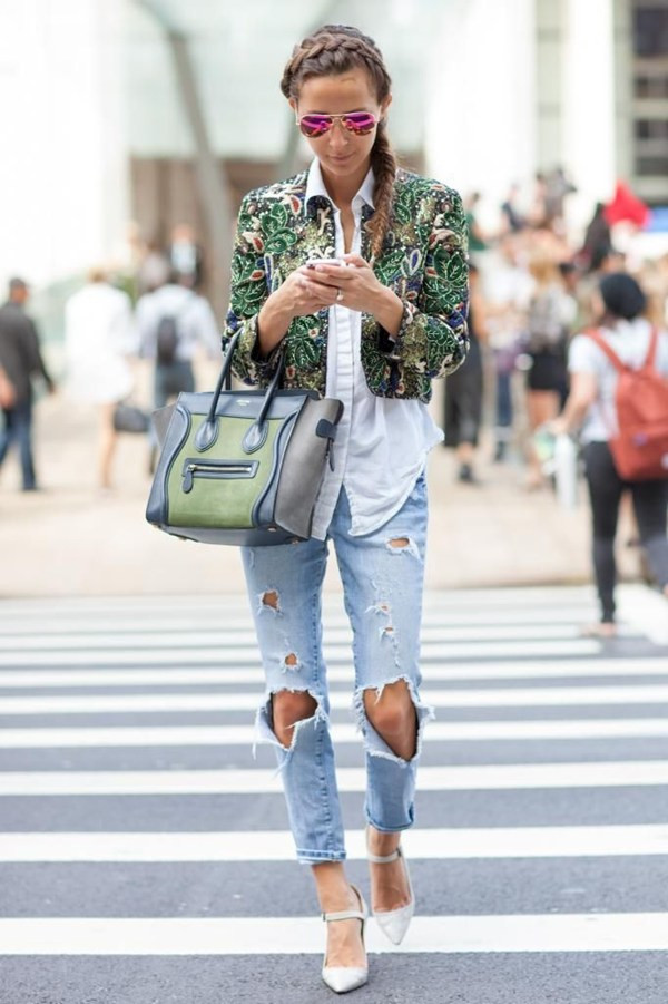 7 loại quần jeans hứa hẹn sẽ gây "bão" trong mùa Xuân Hè 2015 ảnh 4