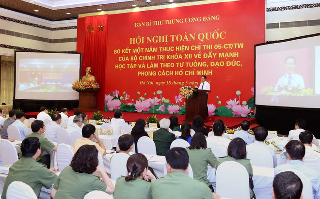 Hội nghị toàn quốc sơ kết 1 năm thực hiện Chỉ thị 05 của Bộ Chính trị ảnh 2