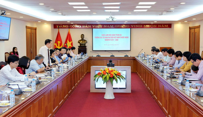 TTXVN làm việc với trưởng các cơ quan đại diện Việt Nam ở nước ngoài ảnh 2