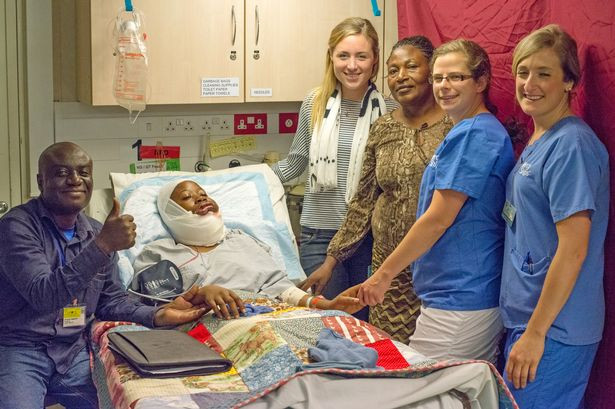 Cô gái có khối u bằng quả bóng ở miệng được phẫu thuật ảnh 2