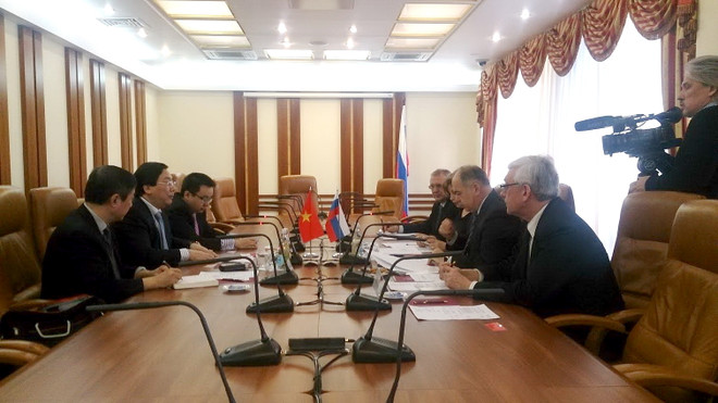 Nga-Việt Nam thảo luận tăng cường mối quan hệ liên nghị viện ảnh 1