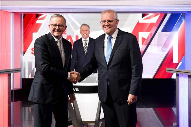 Bầu cử Australia 2022: Thủ tướng Morrison chúc mừng lãnh đạo Công đảng ảnh 1