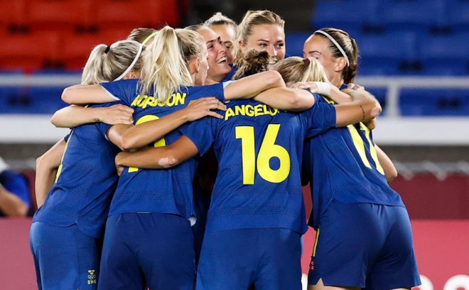 Chung kết bóng đá nữ Olympic: Lịch sử đứng về phía Thụy Điển ảnh 1