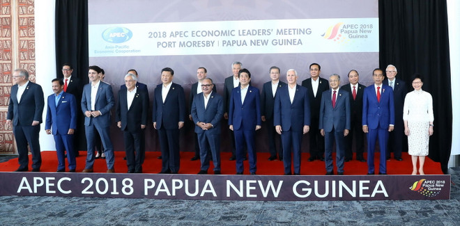 APEC 2018: Các nhà lãnh đạo tập trung thảo luận thương mại tự do ảnh 1