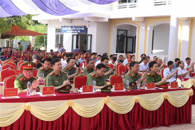 Điện Biên: Ngày hội toàn dân bảo vệ an ninh Tổ quốc tại Mường Nhé ảnh 1