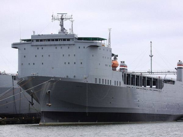 Chuyến tàu chở số vũ khí hóa học cuối cùng của Syria rời cảng ảnh 1