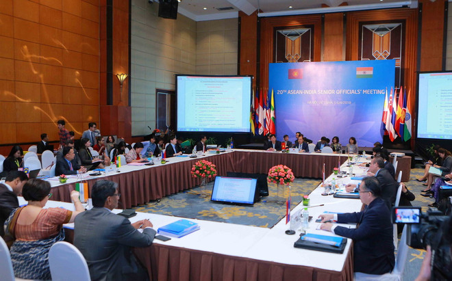 Việt Nam chủ trì cuộc họp các quan chức cao cấp ASEAN-Ấn Độ ảnh 1