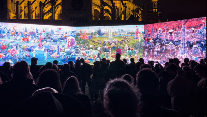 Sôi động lễ hội “Đêm Trắng” cùng nghệ thuật đương đại tại Paris ảnh 1