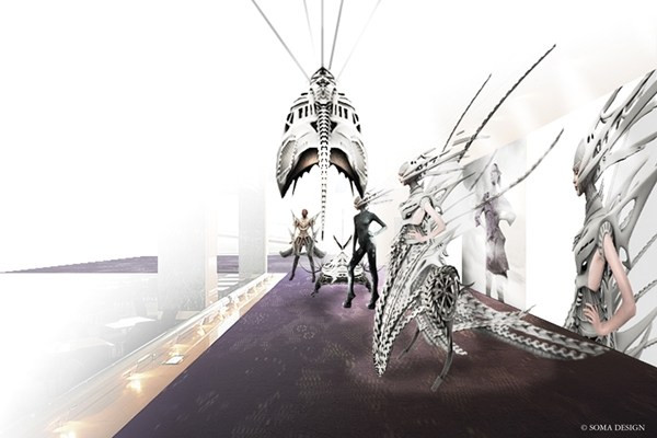 35 mẫu phác thảo váy cưới "cực chất" dành cho ca sỹ Lady Gaga ảnh 23