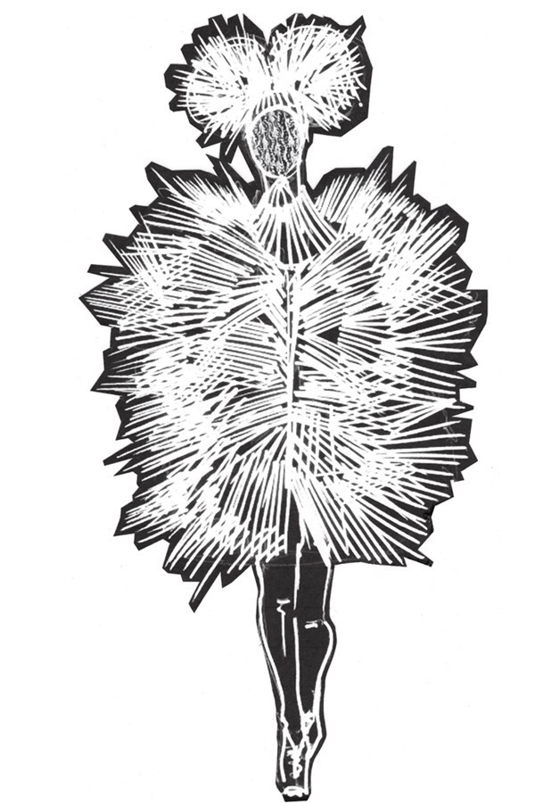 35 mẫu phác thảo váy cưới "cực chất" dành cho ca sỹ Lady Gaga ảnh 12