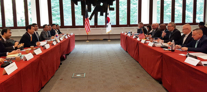 Hàn Quốc và Mỹ chưa đạt được thỏa thuận về chia sẻ chi phí quân sự ảnh 1