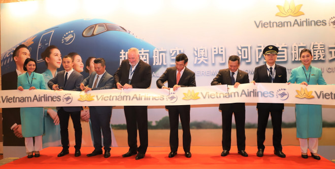 Vietnam Airlines khai trương đường bay thẳng Hà Nội-Macau ảnh 1